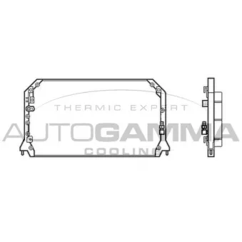 Condenseur, climatisation AUTOGAMMA