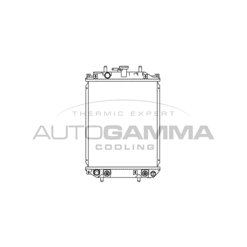 Radiateur, refroidissement du moteur AUTOGAMMA 103912