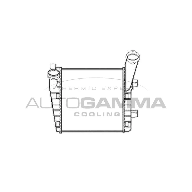 Intercooler, échangeur AUTOGAMMA 103949