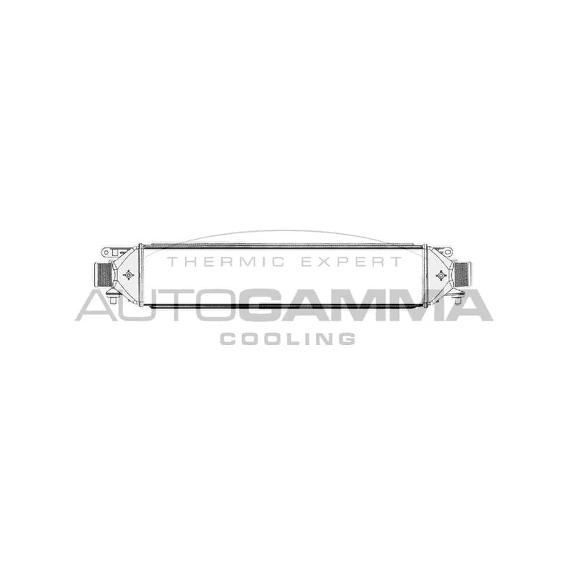 Intercooler, échangeur AUTOGAMMA 103993