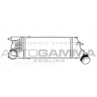 Intercooler, échangeur AUTOGAMMA