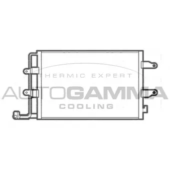 Condenseur, climatisation AUTOGAMMA 104576