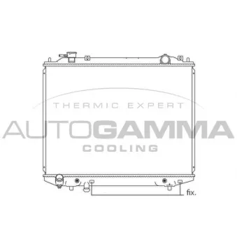 Radiateur, refroidissement du moteur AUTOGAMMA