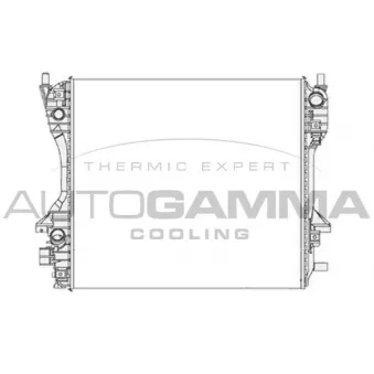 Radiateur, refroidissement du moteur AUTOGAMMA