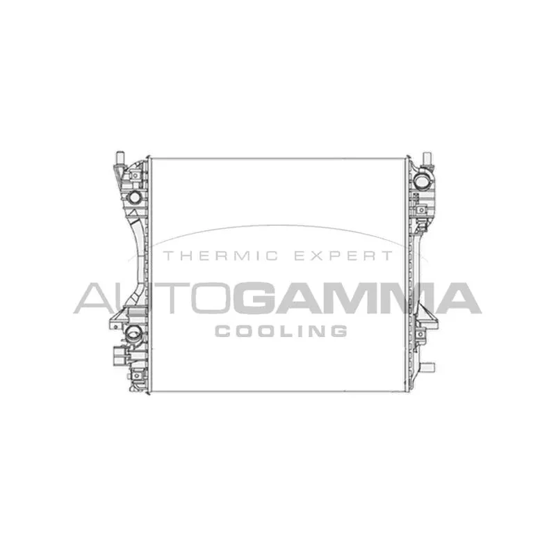 Radiateur, refroidissement du moteur AUTOGAMMA 104650