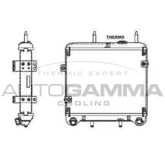 Radiateur d'huile AUTOGAMMA 104931