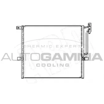 Condenseur, climatisation AUTOGAMMA 104974