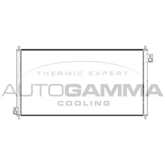 Condenseur, climatisation AUTOGAMMA 104988