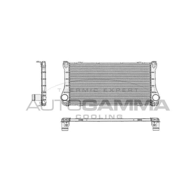 Intercooler, échangeur AUTOGAMMA 105069