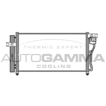 Condenseur, climatisation AUTOGAMMA 105073