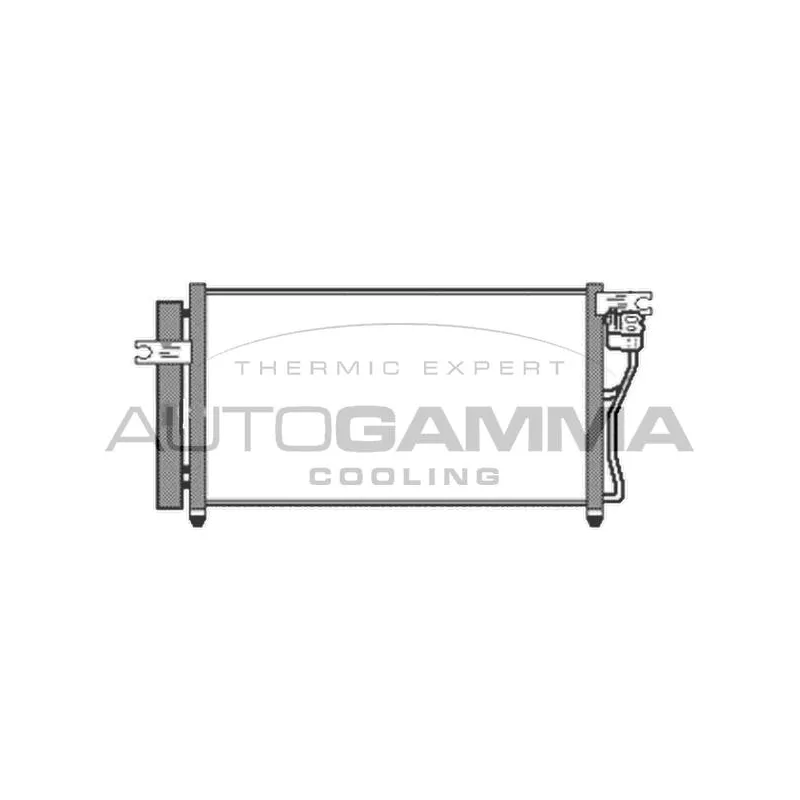 Condenseur, climatisation AUTOGAMMA 105073