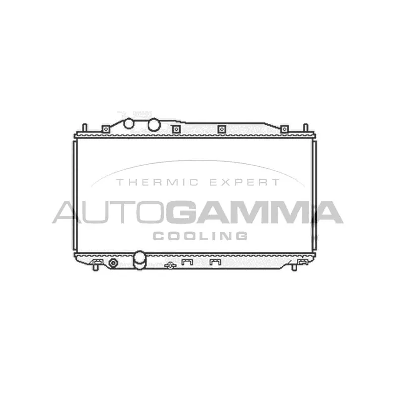 Radiateur, refroidissement du moteur AUTOGAMMA 105108