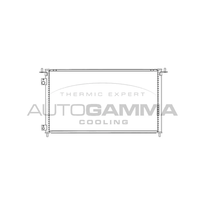 Condenseur, climatisation AUTOGAMMA 105149