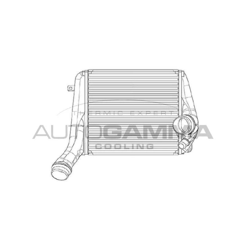 Intercooler, échangeur AUTOGAMMA 105377