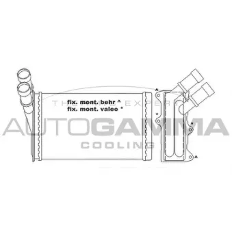 Système de chauffage AUTOGAMMA 105427