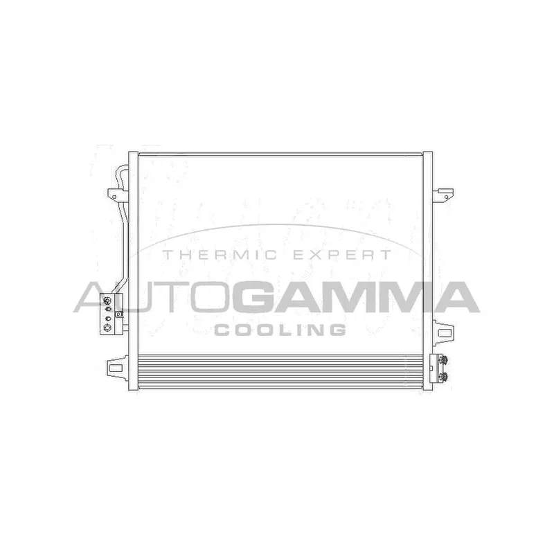 Condenseur, climatisation AUTOGAMMA 105455