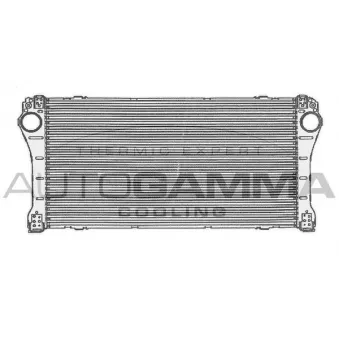 Intercooler, échangeur AUTOGAMMA 105475