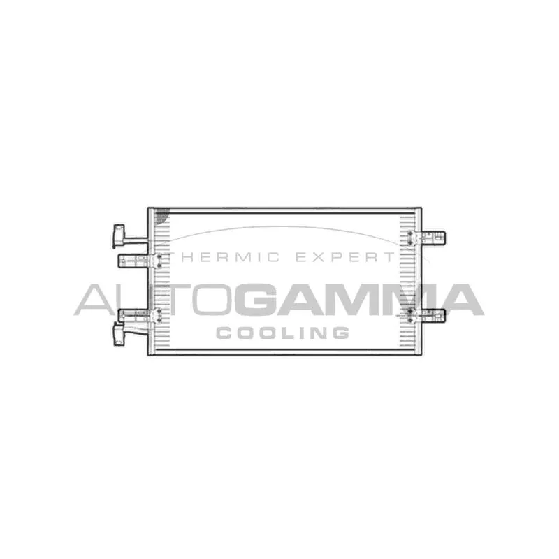 Condenseur, climatisation AUTOGAMMA 105517