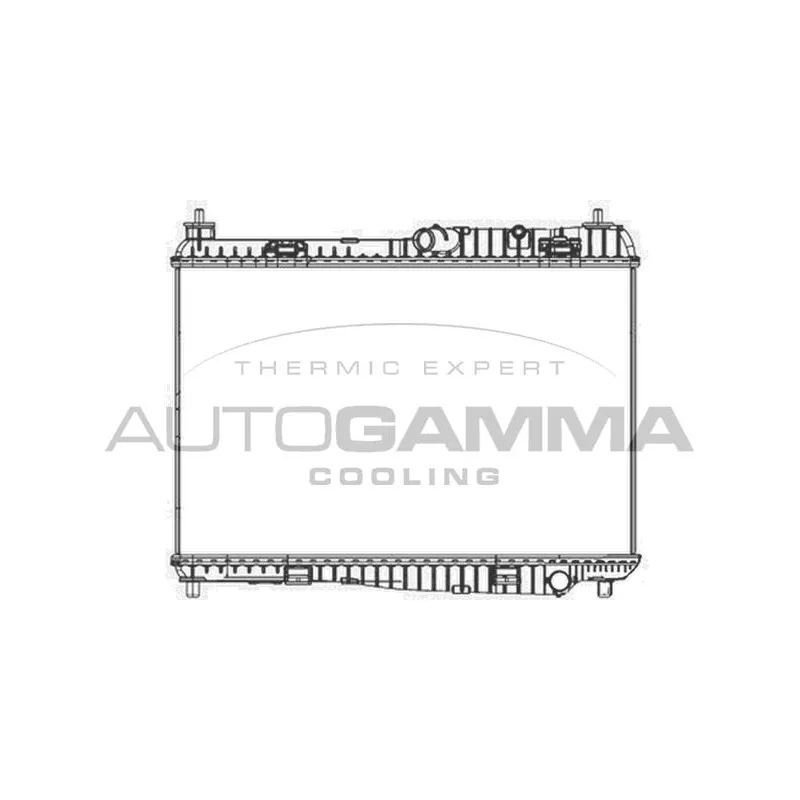 Radiateur, refroidissement du moteur AUTOGAMMA 105522