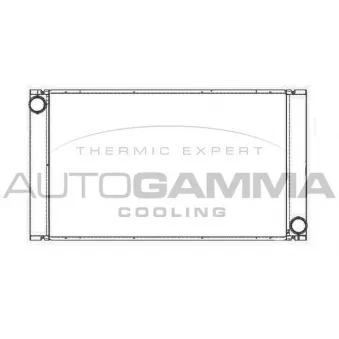 Radiateur, refroidissement du moteur AUTOGAMMA 105530