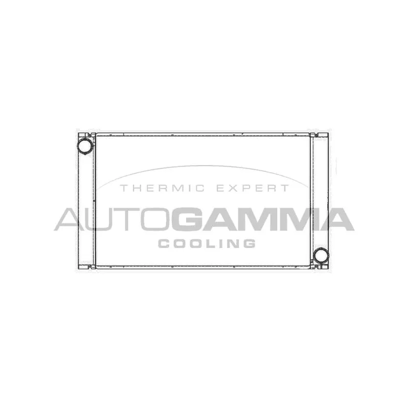 Radiateur, refroidissement du moteur AUTOGAMMA 105530