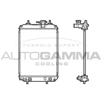 Radiateur, refroidissement du moteur AUTOGAMMA