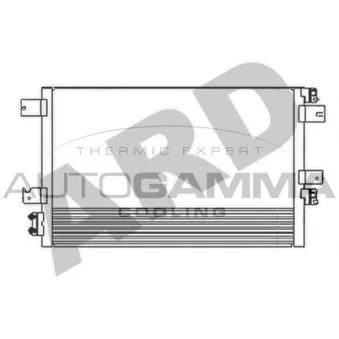 Condenseur, climatisation AUTOGAMMA 105597