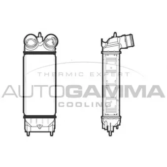 Intercooler, échangeur AUTOGAMMA