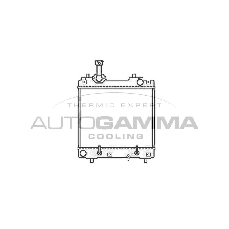 Radiateur, refroidissement du moteur AUTOGAMMA 105935