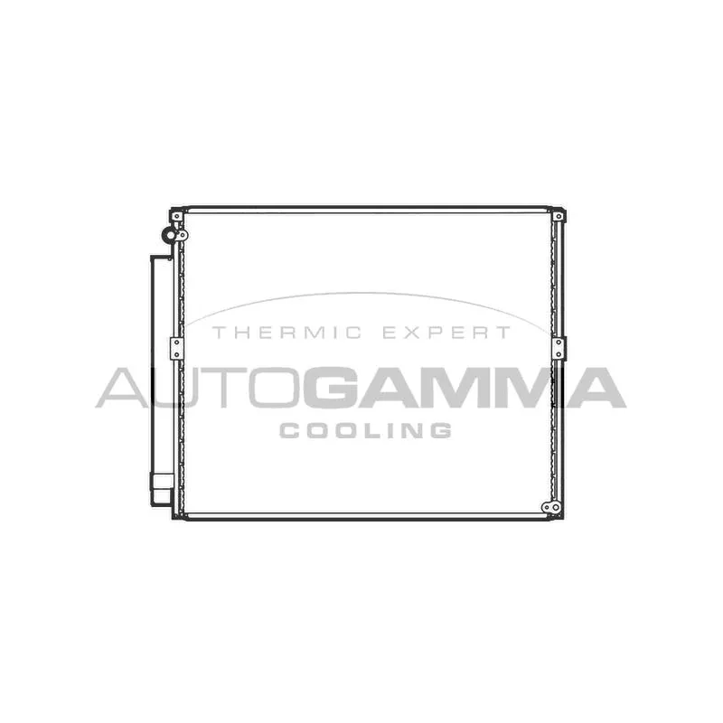 Condenseur, climatisation AUTOGAMMA 107295