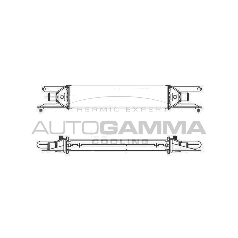 Intercooler, échangeur AUTOGAMMA 107309