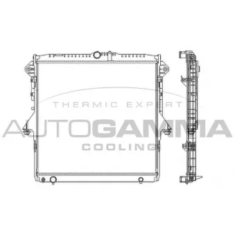 Radiateur, refroidissement du moteur AUTOGAMMA