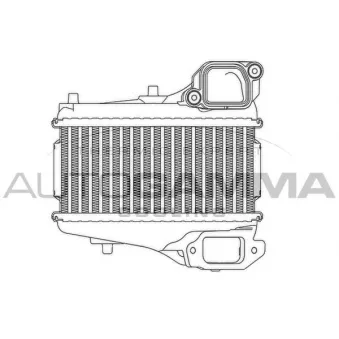 Intercooler, échangeur AUTOGAMMA 107453