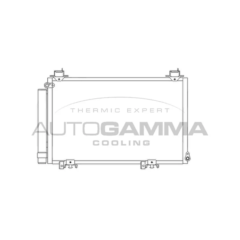 Condenseur, climatisation AUTOGAMMA 107459