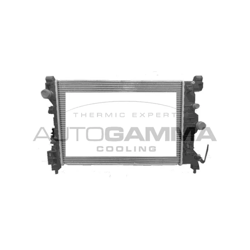 Radiateur, refroidissement du moteur AUTOGAMMA 107686