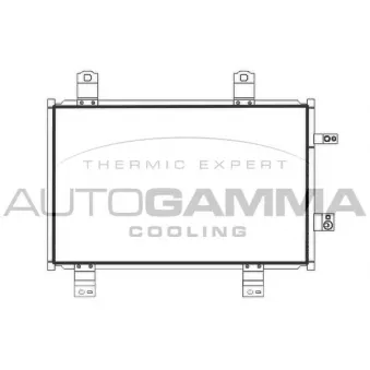 Condenseur, climatisation AUTOGAMMA