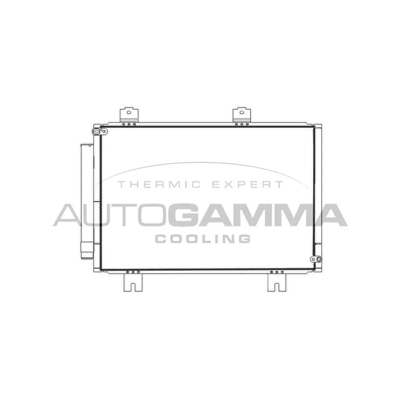 Condenseur, climatisation AUTOGAMMA 107789