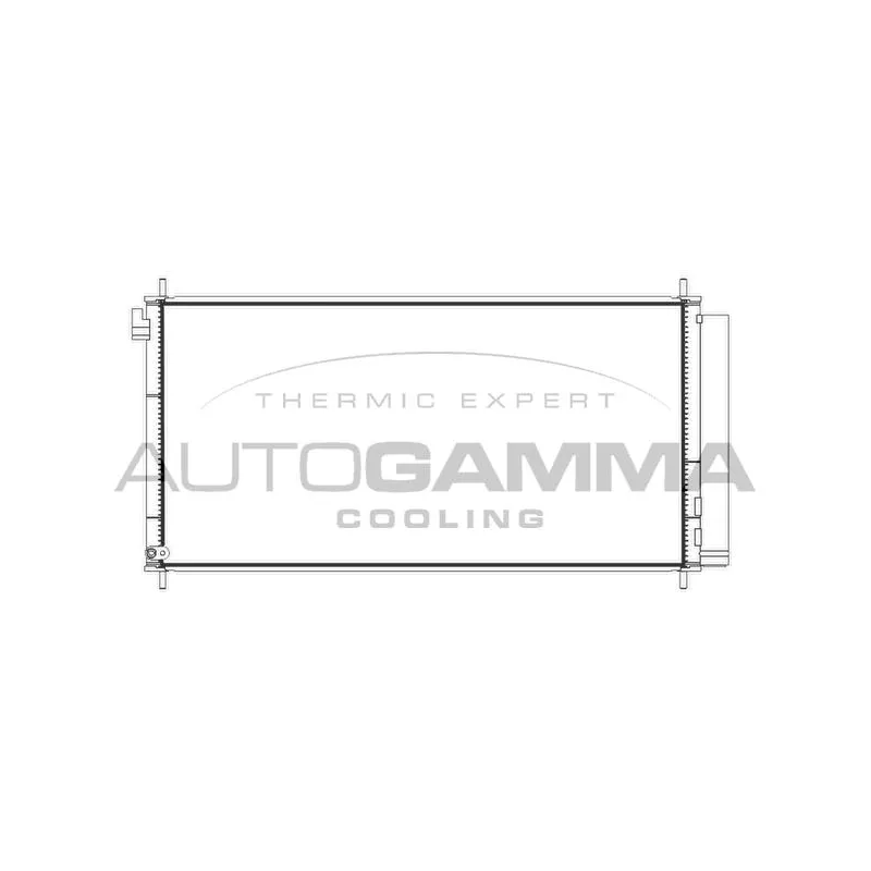 Condenseur, climatisation AUTOGAMMA 107871