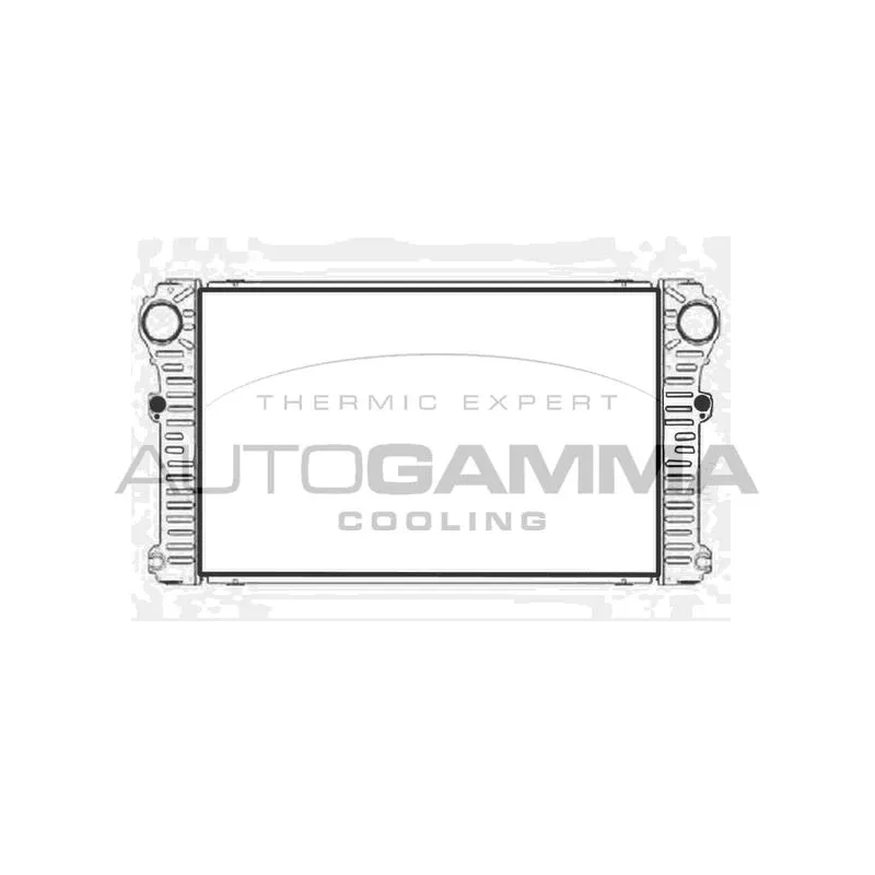 Intercooler, échangeur AUTOGAMMA 107933