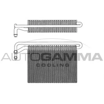 Évaporateur climatisation AUTOGAMMA 112076