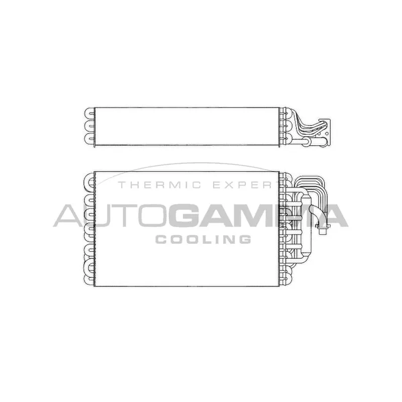 Évaporateur climatisation AUTOGAMMA 112077