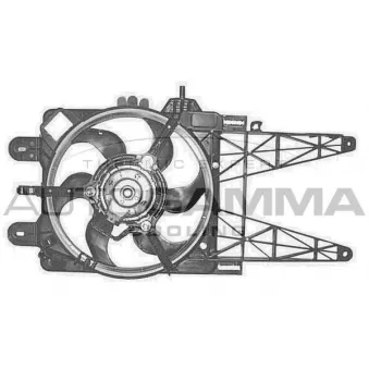 Ventilateur, refroidissement du moteur AUTOGAMMA GA201226