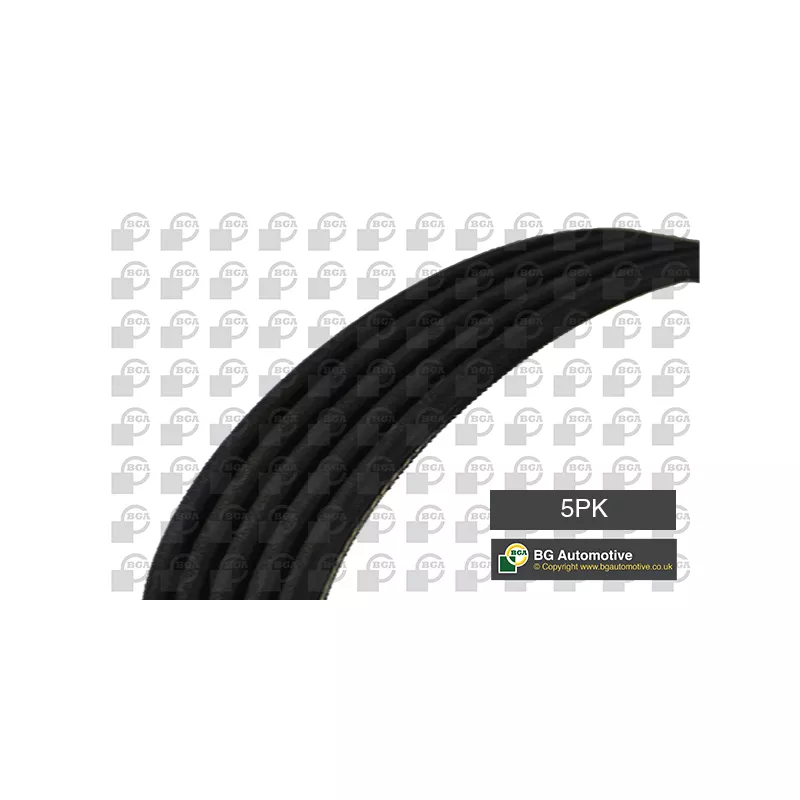 Courroie trapézoïdale à nervures BGA 5PK1585