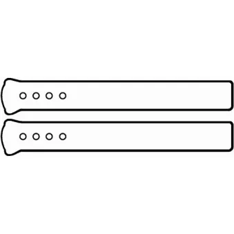 Jeu de joints d'étanchéité, couvercle de culasse BGA RK5358