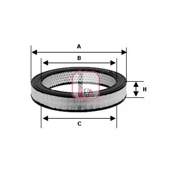 Filtre à air SOFIMA S 0978 A