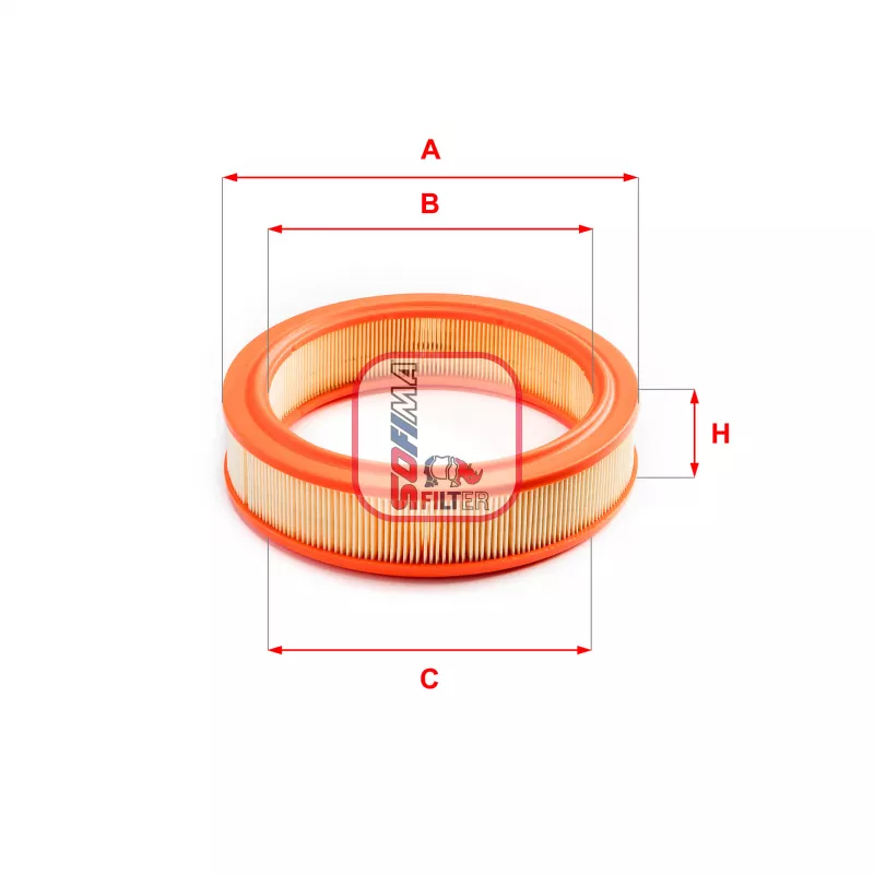 Filtre à air SOFIMA S 1066 A