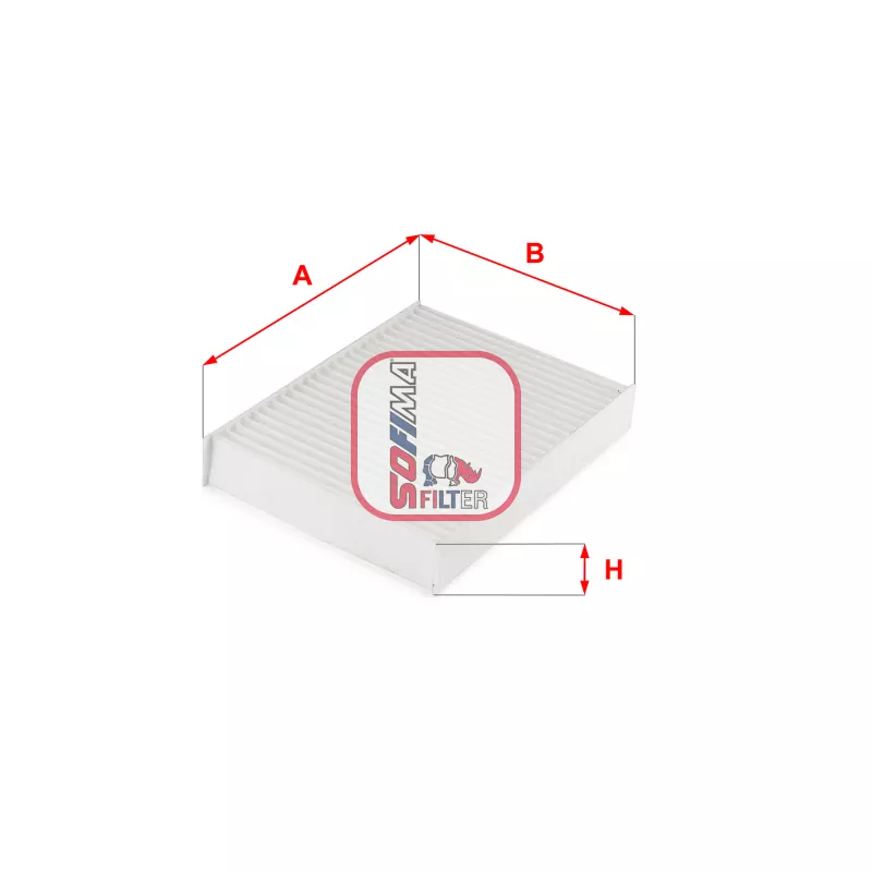 Filtre, air de l'habitacle SOFIMA S 3299 C