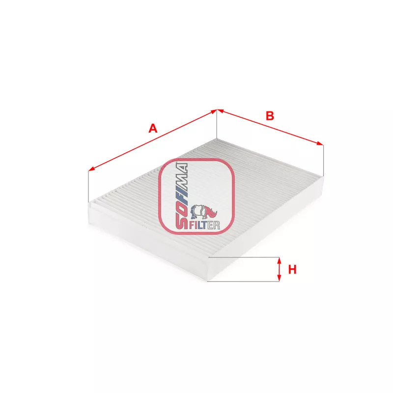 Filtre, air de l'habitacle SOFIMA S 3314 C