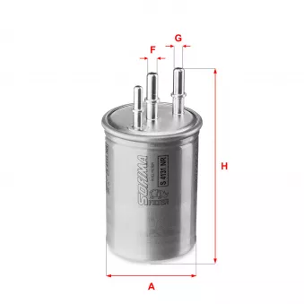 Filtre à carburant SOFIMA S 4131 NR