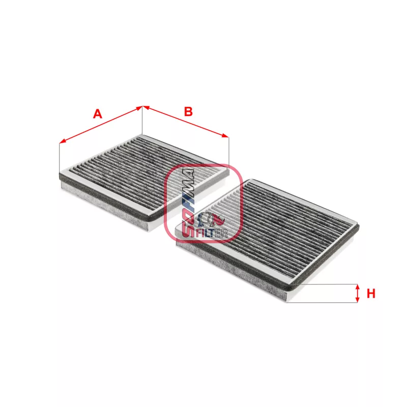 Filtre, air de l'habitacle SOFIMA S 4252 CA